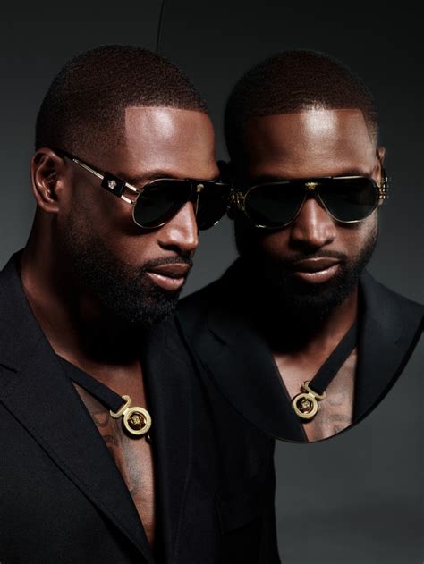 Dwyane Wade Versace Spring 2023 Eyewear .